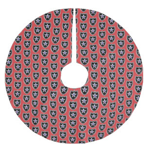 Second Infantry Division  Brushed Polyester Tree Skirt
