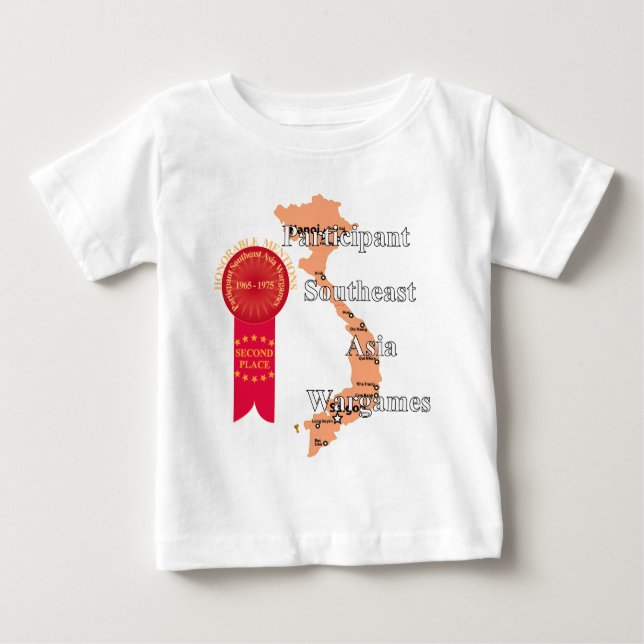 Second Place - Vietnam Wargames Baby T-Shirt (Front)