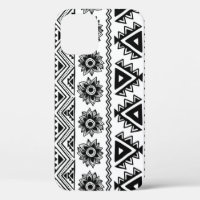Second tribal ethnic, seamless pattern.