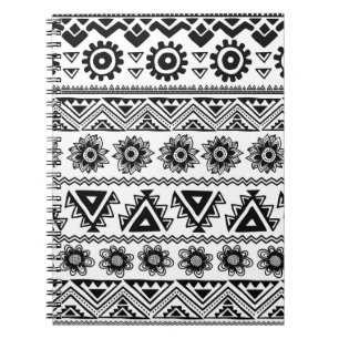 Second tribal ethnic, seamless pattern. notebook