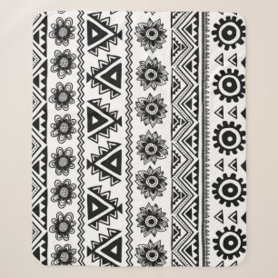 Second tribal ethnic, seamless pattern. sherpa blanket