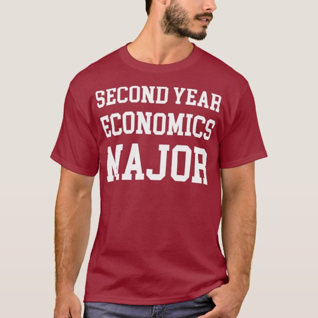 Second Year Economics Major T-Shirt (Front)