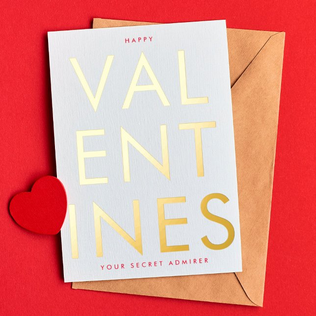 Secret Admirer WHITE RED FUN HAPPY GOLD (Creator Uploaded)