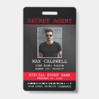 Secret Agent Corporate Spy Badge