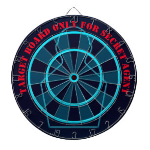Secret agent Detective Spy Mystery Party Dartboard