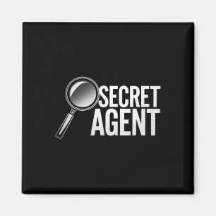 Secret Agent - Secret Agent Costume Inspector Spy Magnet