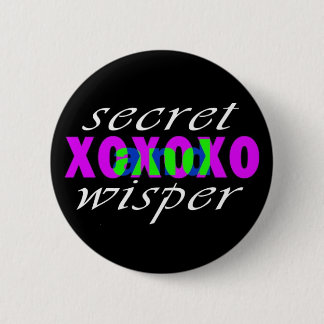 secret and wisper (band) 6 cm round badge