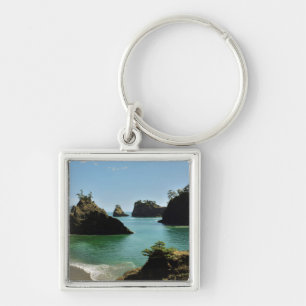 Secret Beach, Boardman State Park, Oregon, USA Key Ring
