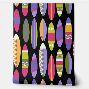 Secret Beach Hawaiian Surfboards- Blues Wallpaper