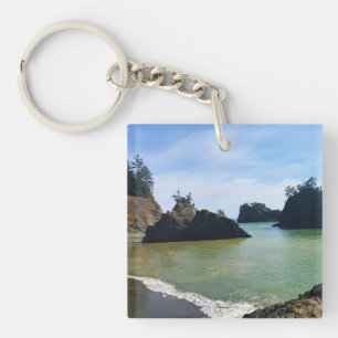 Secret Beach, Samuel H. Boardman, Oregon Key Ring