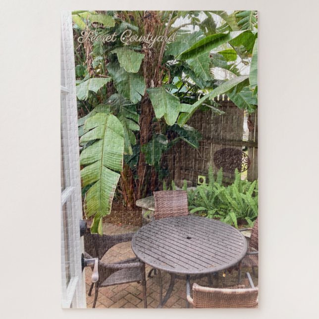 Secret Courtyard - Quiet Ember Puzzles  (Vertical)