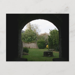 Secret garden postcard