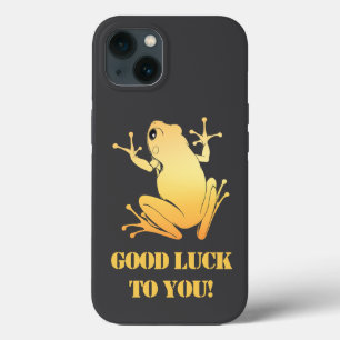 Secret Heart -Gold Flying Frog Classic iPhone 13 Case