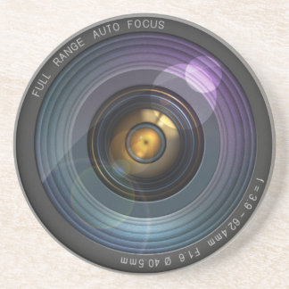 Secret hidden camera lens  coaster
