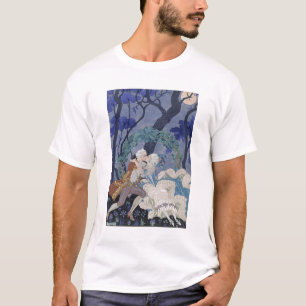 Secret Kiss, illustration for 'Fetes Galantes' by T-Shirt