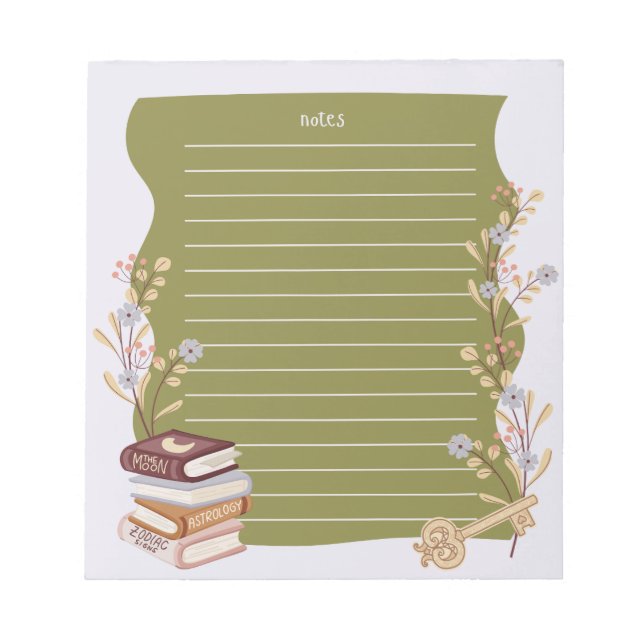 Secret Library Notepad (Front)