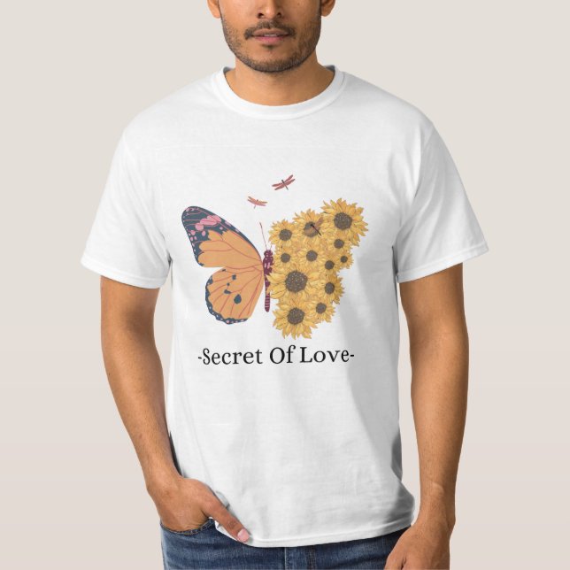 Secret of Love Men's Value T-Shirt (Front)