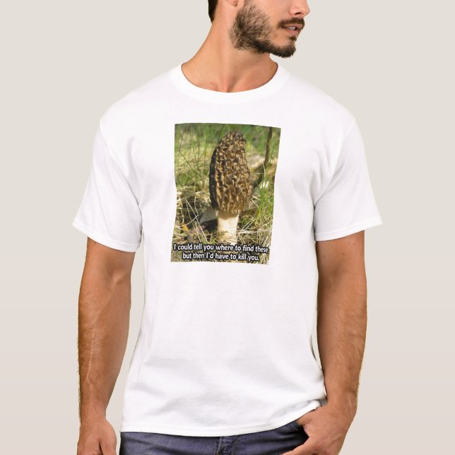 Secret of the Morel Hunter T-Shirt (Front)
