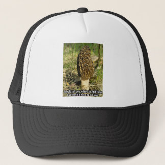 Secret of the Morel Hunter Trucker Hat