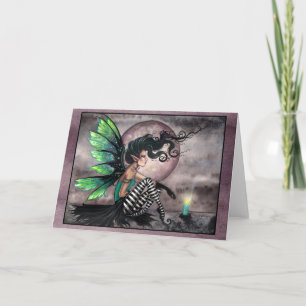 Secret Place Gothic Fairy Greeting Card