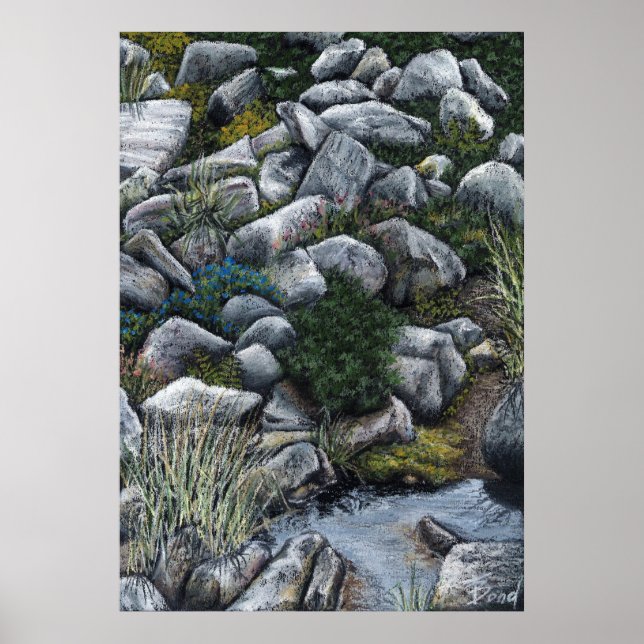 Secret place in the forest poster (Front)