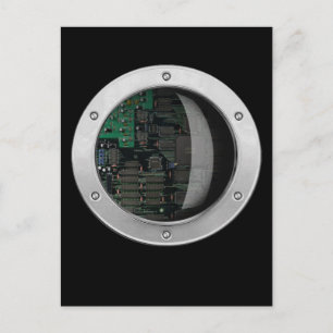 Secret Robot II Postcard
