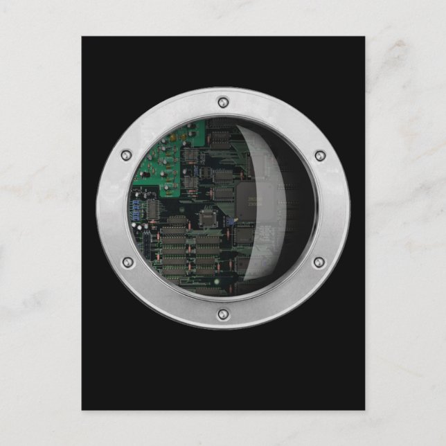 Secret Robot II Postcard (Front)