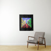Secret Room Modern Abstract original Colourful Art