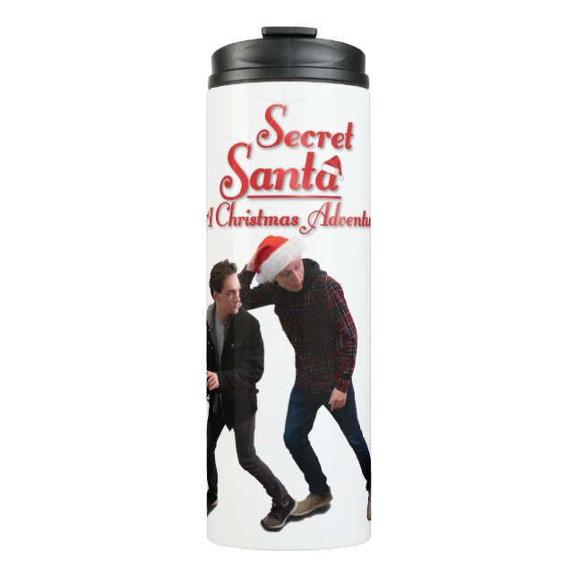 Secret Santa A Christmas Adventure Thermal Tumbler (Front)