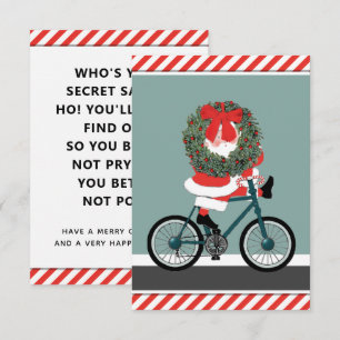 Secret Santa Christmas Cards