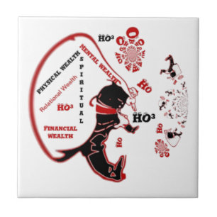 Secret Santa Gift – Prosperity & Wealth Ceramic Tile