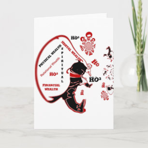 Secret Santa Gift – Prosperity & Wealth Holiday Card