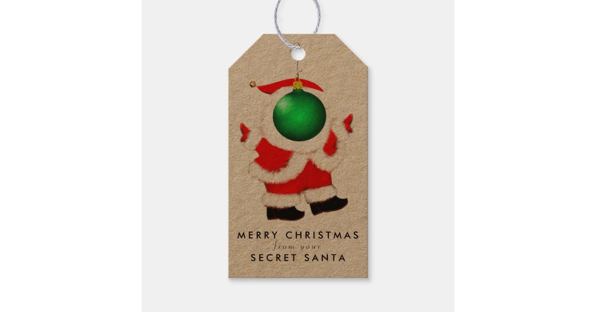 Secret Santa Gift Tags 