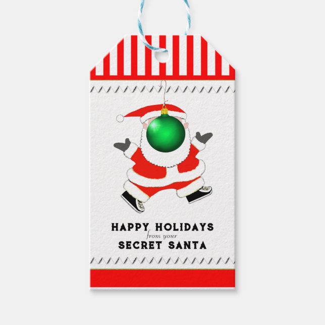Secret Santa Gift Tags (Front)