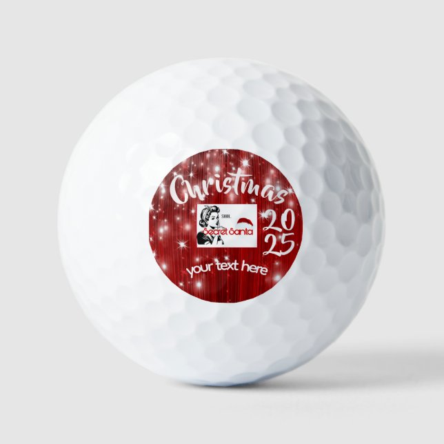 Secret Santa Golf Balls (Front)