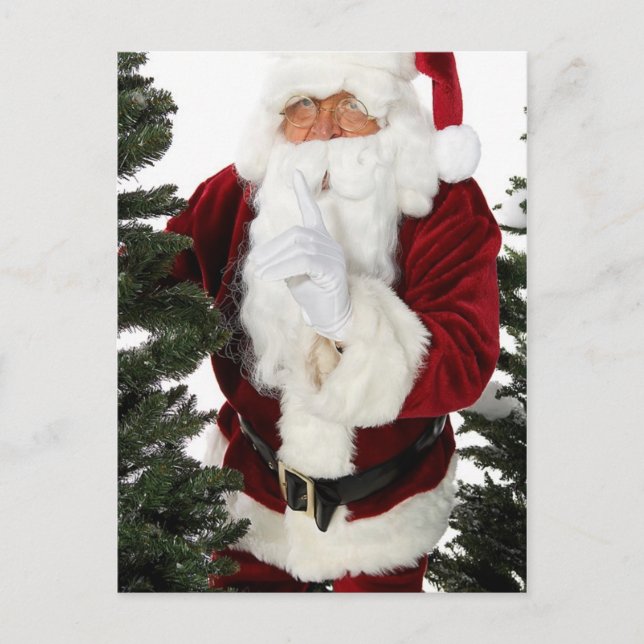 Secret Santa Holiday Postcard (Front)