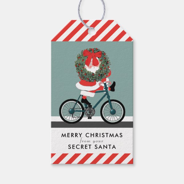 Secret Santa Ideas Gift Tags (Front)