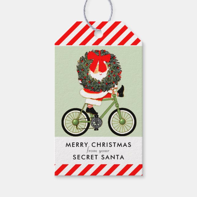 Secret Santa ideas Gift Tags (Front)