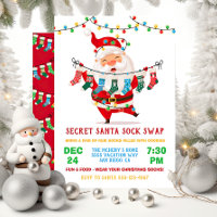 Secret Santa Sock Swap Exchange Party