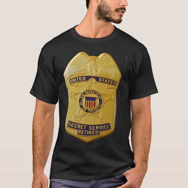 Secret Service Retired T-Shirt (Front)