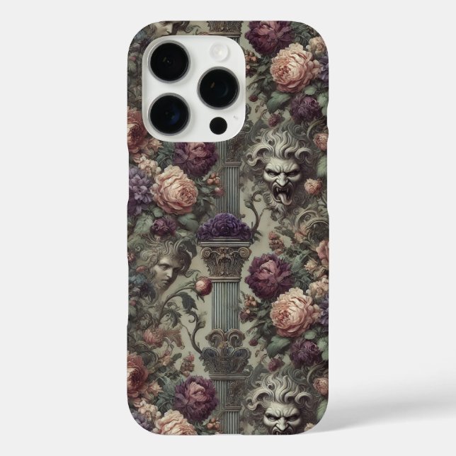 Secret Societies Bloom in Spirals – Gothic  Case-Mate iPhone Case (Back)