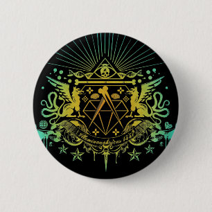 Secret Society 6 Cm Round Badge