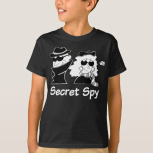 Secret Spy T-Shirt (White Letters)