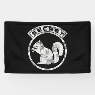 Secret Squirrel - Distressed - Type 2 Banner