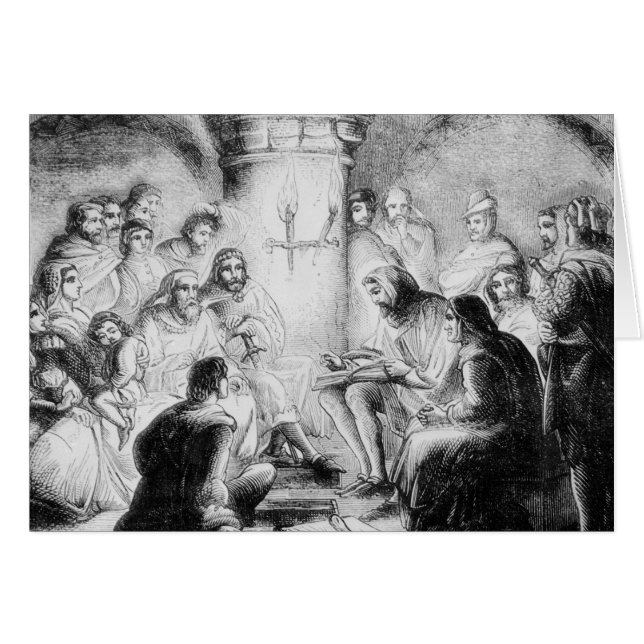 Secret Study of Wycliffe's Bible (Front Horizontal)