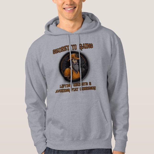 Secret to gains hoodie (Front)