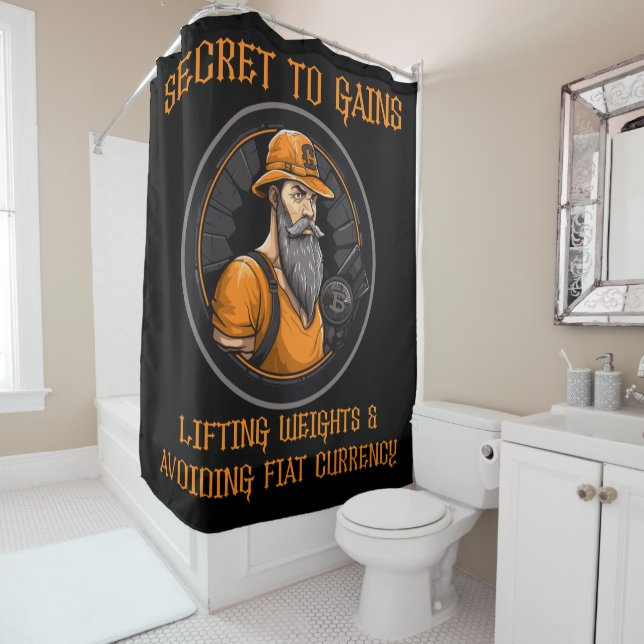 Secret to gains shower curtain (In Situ)