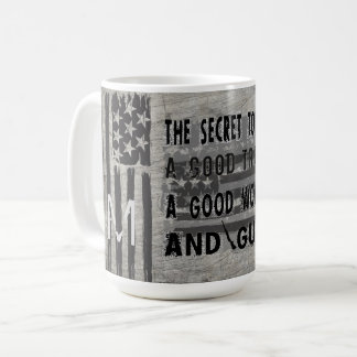 Secret To Life Good Trucks Woman & Guns Coffee Mug