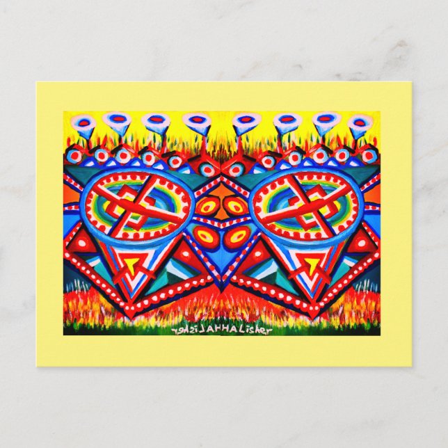 Secret underground art postcard (Front)