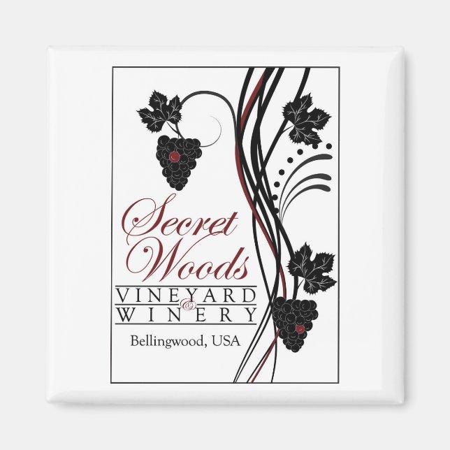 Secret Woods Magnet (Front)